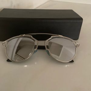 Dior sunglasses. Dior So Real crystal silver/Black